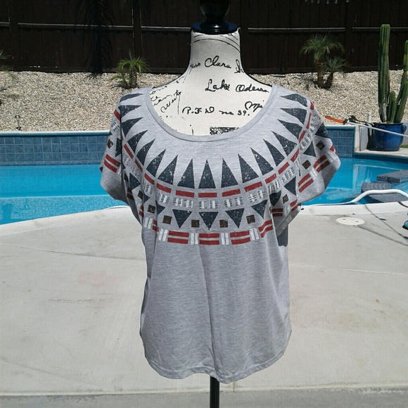 Forever 21 Tops - Sale today! tribal mod top blouse